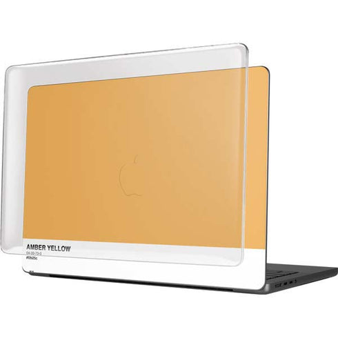 Amber Yellow MacBook Pro 14in (2021-24) Case plus Skin
